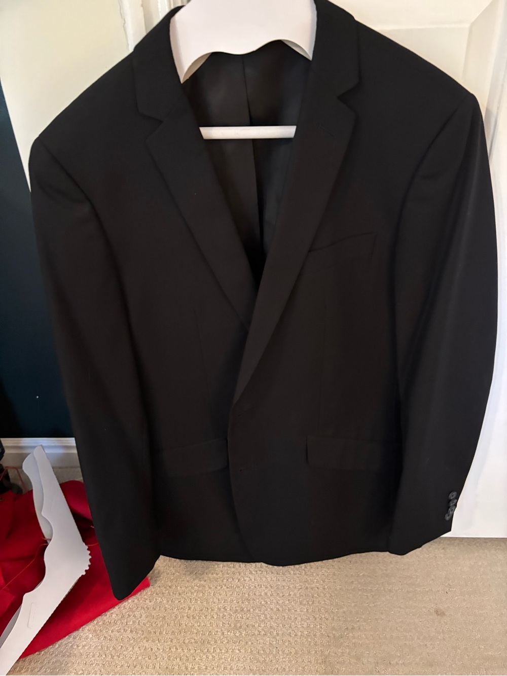 Kenneth Cole Classic Men's Black Suit Blazer